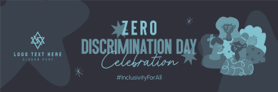 Zero Discrimination for Women Twitter header (cover) Image Preview