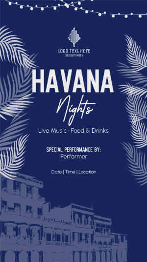 Havana Nights Instagram story