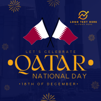 Qatar Independence Day Linkedin Post Image Preview