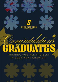 Geometric Graduation Poster Image Preview