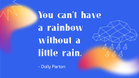 Little Rain Quote Video Image Preview