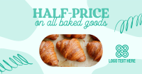 Bake Sale Promo Facebook Ad Design