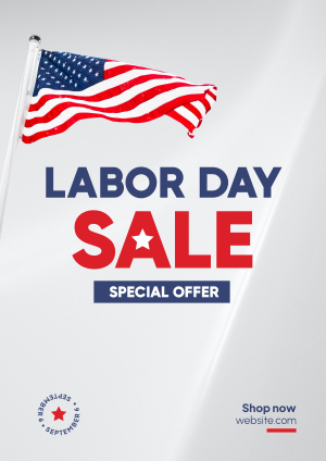 Labor Day Sale Flyer Image Preview