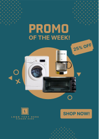 Home Appliances Promo  Flyer Image Preview