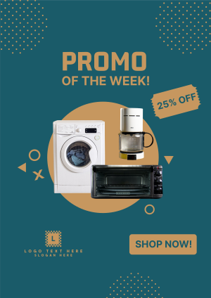 Home Appliances Promo  Flyer Image Preview