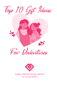 Valentine Couple Pinterest Pin Design