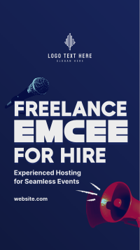 Freelance Emcee Hiring Instagram Reel Preview