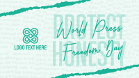 World Press Freedom Facebook event cover Image Preview