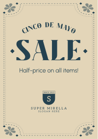 Cinco Party Sale Flyer Image Preview