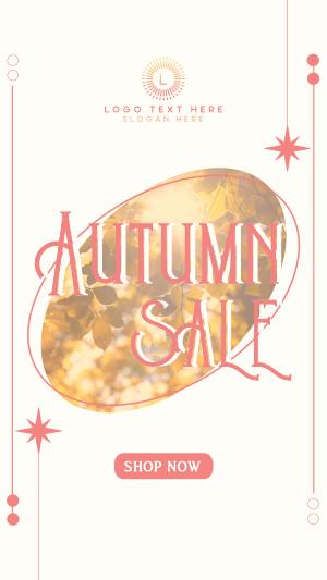 Shop Autumn Sale Facebook story Image Preview