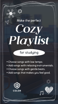 Cozy Comfy Music Instagram Reel Image Preview