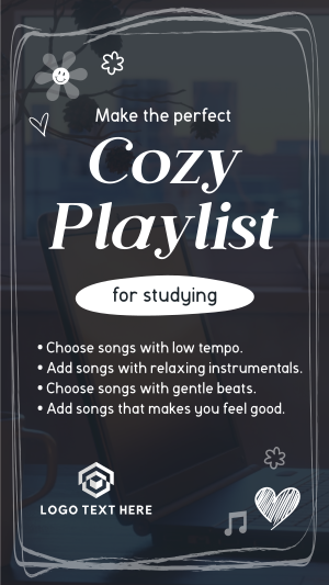 Cozy Comfy Music Instagram Reel Image Preview