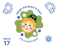 Saint Patrick Lucky Day Facebook post Image Preview