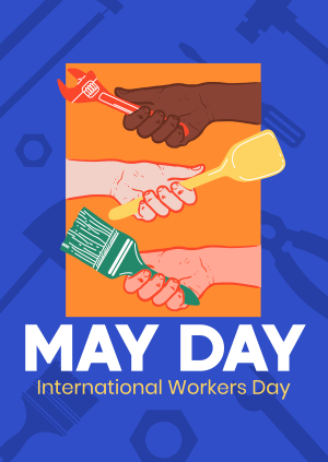 Hand in Hand on May Day Poster Image Preview
