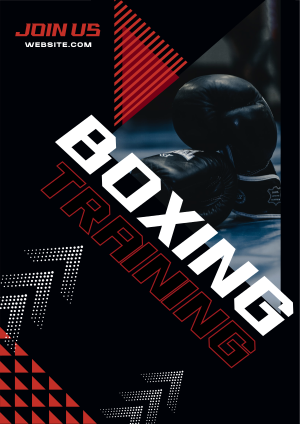 Join our Boxing Gym Flyer Image Preview