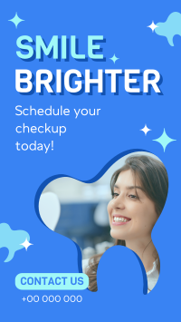 Oral Health Checkup Instagram story Image Preview