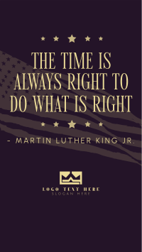 Civil Rights Flag Instagram Story Design
