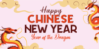 Chinese New Year Dragon Twitter Post Image Preview