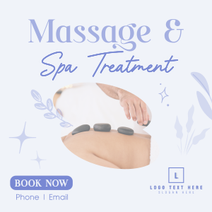 Massage and Spa Wellness Instagram post Image Preview