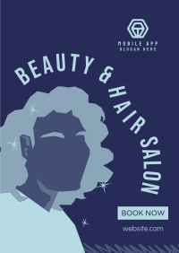 Hair Salon Minimalist Poster Design