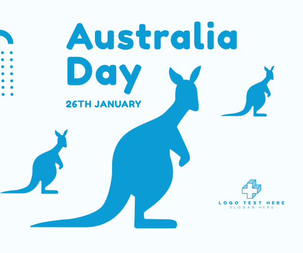Kangaroo in Australia Facebook Post Design Image Preview