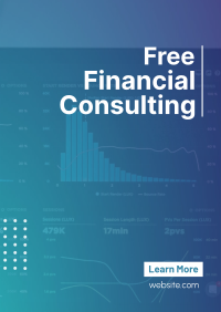 Simple Financial Consulting Poster Image Preview