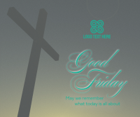 Good Friday Crucifix Greeting Facebook post Image Preview