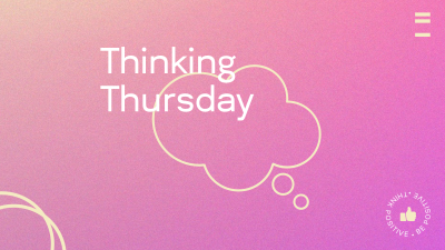 Thursday Cloud Thinking  Facebook event cover Image Preview