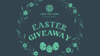 Eggs-tatic Easter Giveaway Facebook Event Cover Design