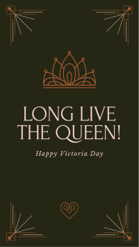 Long Live The Queen! YouTube Short Design