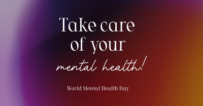 Mental Health Awareness Facebook ad Image Preview