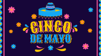 Colorful Hat in Cinco De Mayo Facebook event cover Image Preview