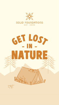 Lost in Nature Instagram story Image Preview