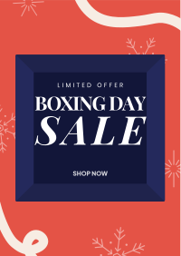 Boxing Day Sale Flyer Design