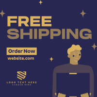 Cool Free Shipping Deals Instagram post Image Preview