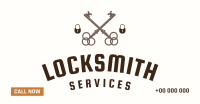 Locksmith Emblem Facebook ad Image Preview