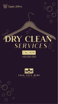 Dry Clean Service Instagram story Image Preview