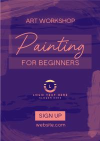 Painting for Beginners Poster Image Preview