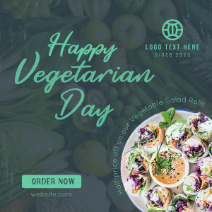 Vegetarian Delights Instagram post Image Preview