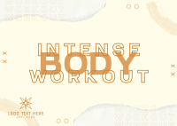New Ways to Workout Postcard Image Preview