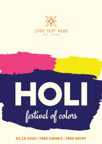 Festival of Colors Poster Design