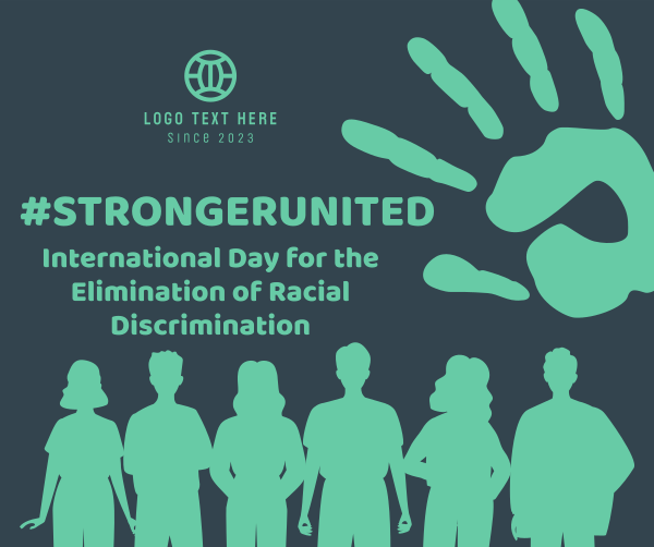 International Day for the Elimination of Racial Discrimination Facebook Post Design Image Preview