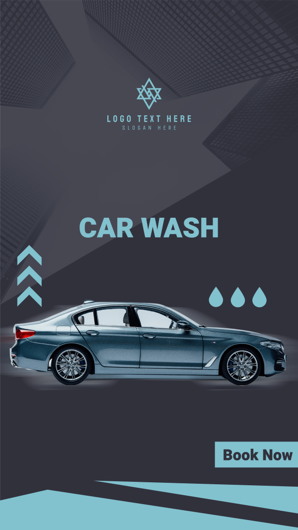 Sports Car Wash Instagram Story Design Image Preview