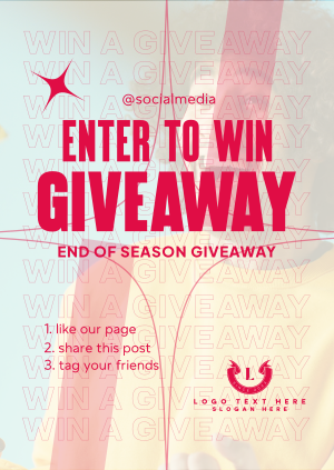 Enter Giveaway Poster Image Preview