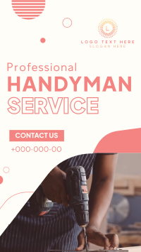 Handyman Duties TikTok Video Design