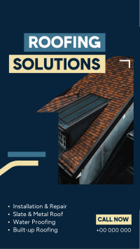 Roofing Solutions Instagram Story Design