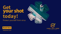 Get your shot today Facebook Event Cover Design