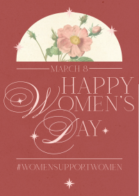 Modern Nostalgia Women's Day Poster Image Preview