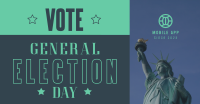 Go Vote With Your Hearts Facebook Ad Design