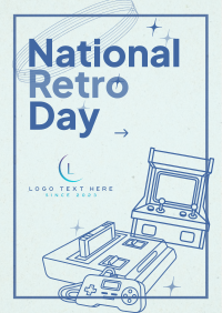 Unique Retro Day  Poster Image Preview